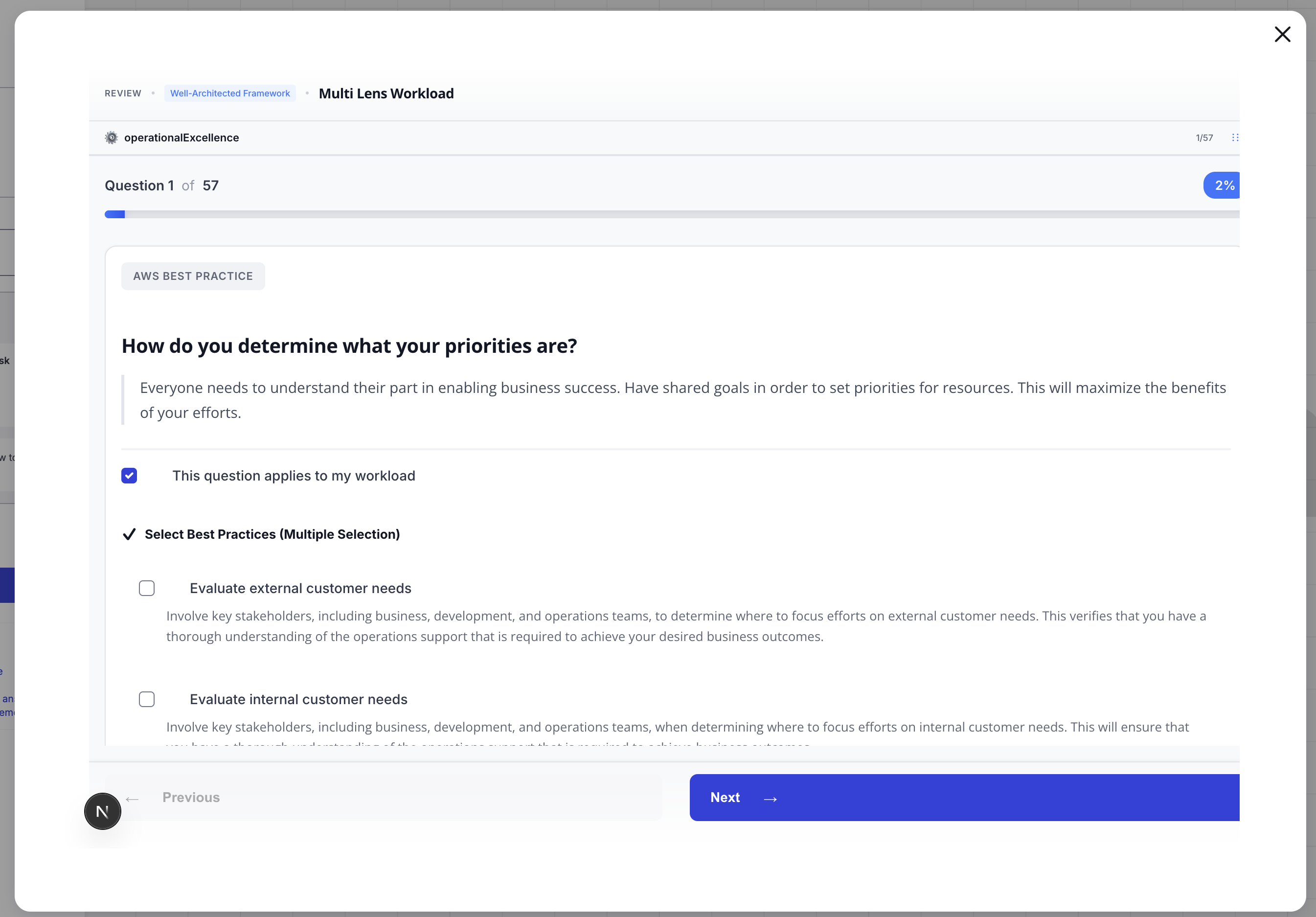 AWS Well-Architected Illustration #1